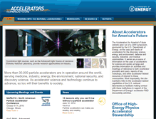 Tablet Screenshot of acceleratorsamerica.org